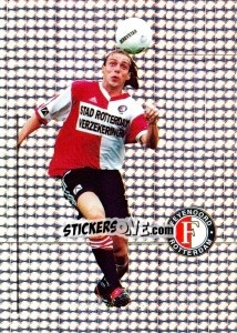 Sticker Paul Bosvelt in action - Feyenoord 1999-2000 n. 45 - Panini