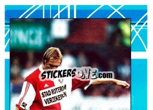 Sticker Paul Bosvelt in game - Feyenoord 1999-2000 n. 47 - Panini