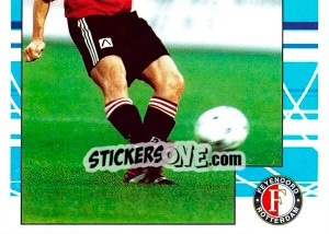 Cromo Paul Bosvelt in game - Feyenoord 1999-2000 - Panini