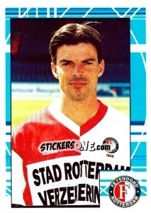 Sticker Jan de Visser (Portrait) - Feyenoord 1999-2000 n. 49 - Panini