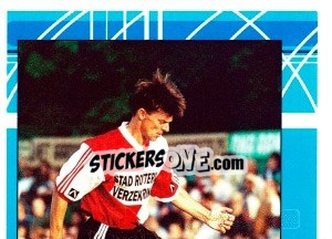 Sticker Jan de Visser in game - Feyenoord 1999-2000 - Panini