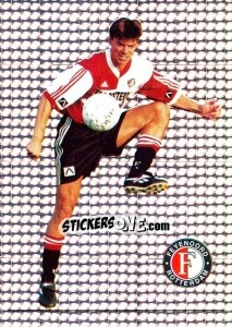 Sticker Jan de Visser in action - Feyenoord 1999-2000 n. 53 - Panini