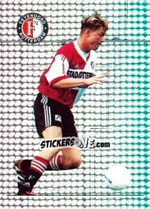 Sticker Jon Dahl Tomasson in action - Feyenoord 1999-2000 n. 54 - Panini