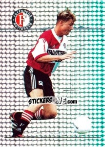 Cromo Jon Dahl Tomasson in action - Feyenoord 1999-2000 - Panini