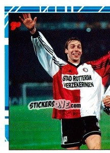 Cromo Igor Korneev in game - Feyenoord 1999-2000 - Panini