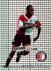 Sticker Bonaventure Kalou in action - Feyenoord 1999-2000 n. 68 - Panini