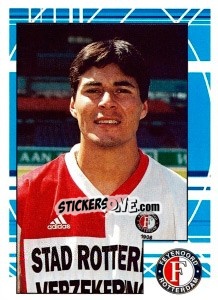 Sticker Julio Ricardo Cruz (Portrait) - Feyenoord 1999-2000 n. 69 - Panini