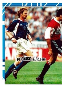 Sticker Julio Ricardo Cruz in game - Feyenoord 1999-2000 n. 70 - Panini