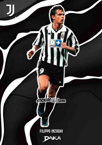 Cromo Filippo Inzaghi - Juventus 2024-2025 Top Audience n. GY-3 - DAKA