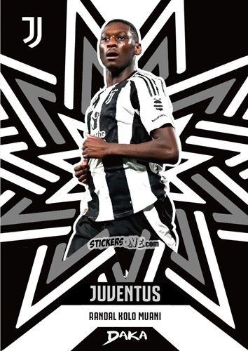 Cromo Randal Kolo Muani - Juventus 2024-2025 Top Audience n. KE-1 - DAKA