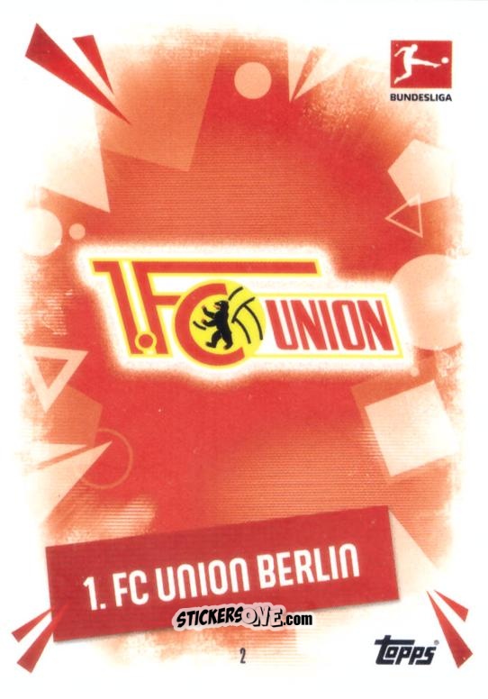 Cromo Logo - German Fussball Bundesliga 2025-2026. Match Attax n. 2 - Topps