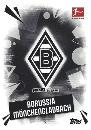 Cromo Logo - German Fussball Bundesliga 2025-2026. Match Attax n. 14 - Topps