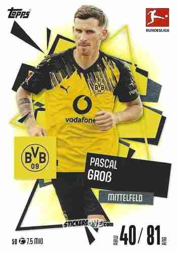 Figurina Pascal Groß - German Fussball Bundesliga 2025-2026. Match Attax n. 50 - Topps