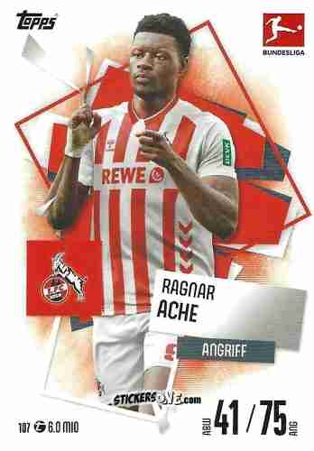 Cromo Ragnar Ache - German Fussball Bundesliga 2025-2026. Match Attax n. 107 - Topps