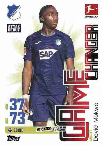 Figurina David Mokwa - German Fussball Bundesliga 2025-2026. Match Attax n. 189 - Topps
