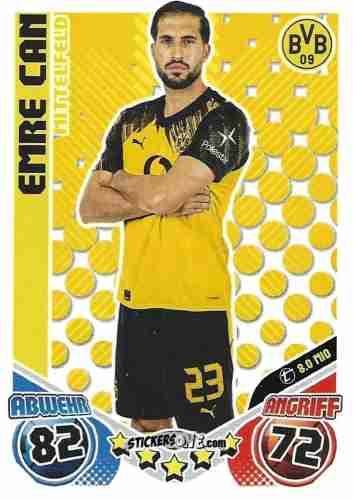 Cromo Emre Can - German Fussball Bundesliga 2025-2026. Match Attax n. 220 - Topps