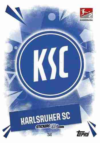 Figurina Logo 2. - German Fussball Bundesliga 2025-2026. Match Attax n. 246 - Topps