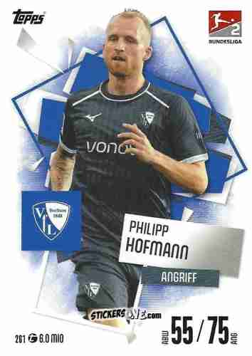 Cromo Philipp Hofmann - German Fussball Bundesliga 2025-2026. Match Attax n. 261 - Topps