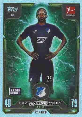 Cromo Bazoumana Touré - German Fussball Bundesliga 2025-2026. Match Attax n. 351 - Topps