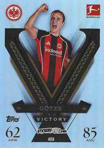 Cromo Mario Götze - German Fussball Bundesliga 2025-2026. Match Attax n. 408 - Topps