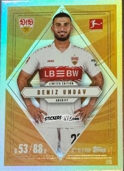 Cromo Deniz Undav - German Fussball Bundesliga 2025-2026. Match Attax n. LE16 - Topps