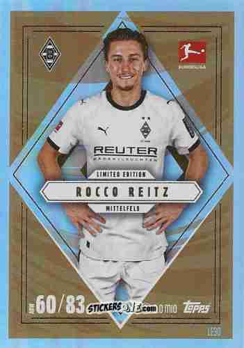 Sticker Rocco Reitz - German Fussball Bundesliga 2025-2026. Match Attax n. LE30 - Topps