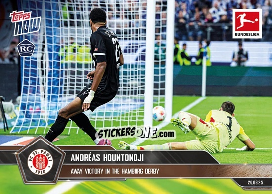 Cromo Andreas Hountondji - Now Bundesliga German 2025-2026 n. 11 - Topps