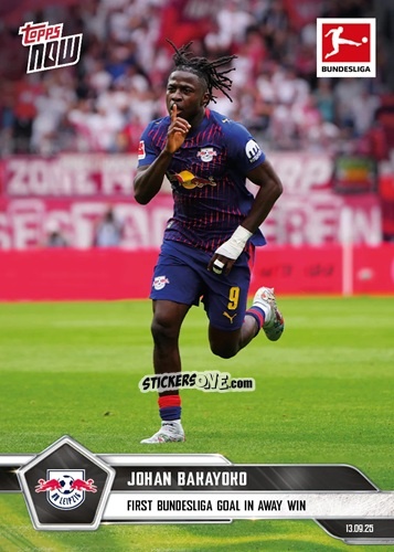 Figurina Johan Bakayoko - Now Bundesliga German 2025-2026 n. 18 - Topps