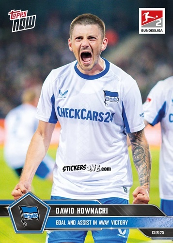 Cromo Dawid Kownacki - Now Bundesliga German 2025-2026 n. 21 - Topps