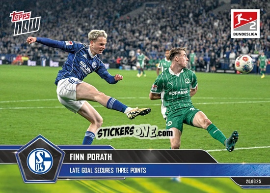 Sticker Finn Porath - Now Bundesliga German 2025-2026 n. 30 - Topps