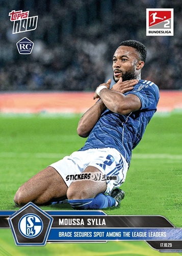 Sticker Moussa Sylla - Now Bundesliga German 2025-2026 n. 41 - Topps