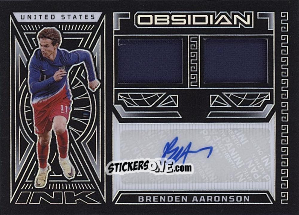Cromo Brenden Aaronson - Obsidian Soccer 2023-2024 n. DJ-BA - Panini