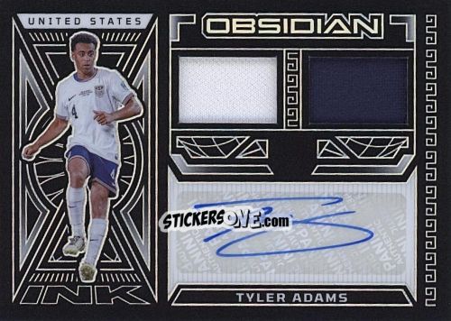Figurina Tyler Adams - Obsidian Soccer 2023-2024 n. DJ-TA - Panini