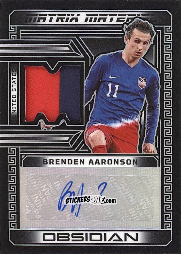 Cromo Brenden Aaronson - Obsidian Soccer 2023-2024 n. MM-BA - Panini