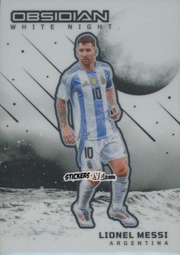 Sticker Lionel Messi - Obsidian Soccer 2023-2024 n. WN3 - Panini