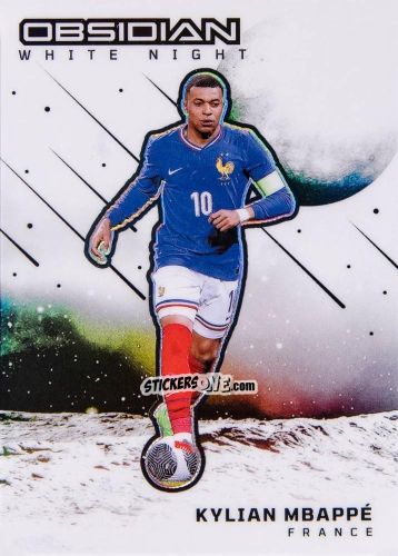 Figurina Kylian Mbappe - Obsidian Soccer 2023-2024 n. WN5 - Panini