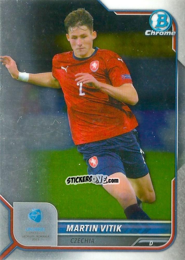Sticker Martin Vitik - Bowman Chrome Road To Uefa U21 Euros 2022 n. 30 - Topps