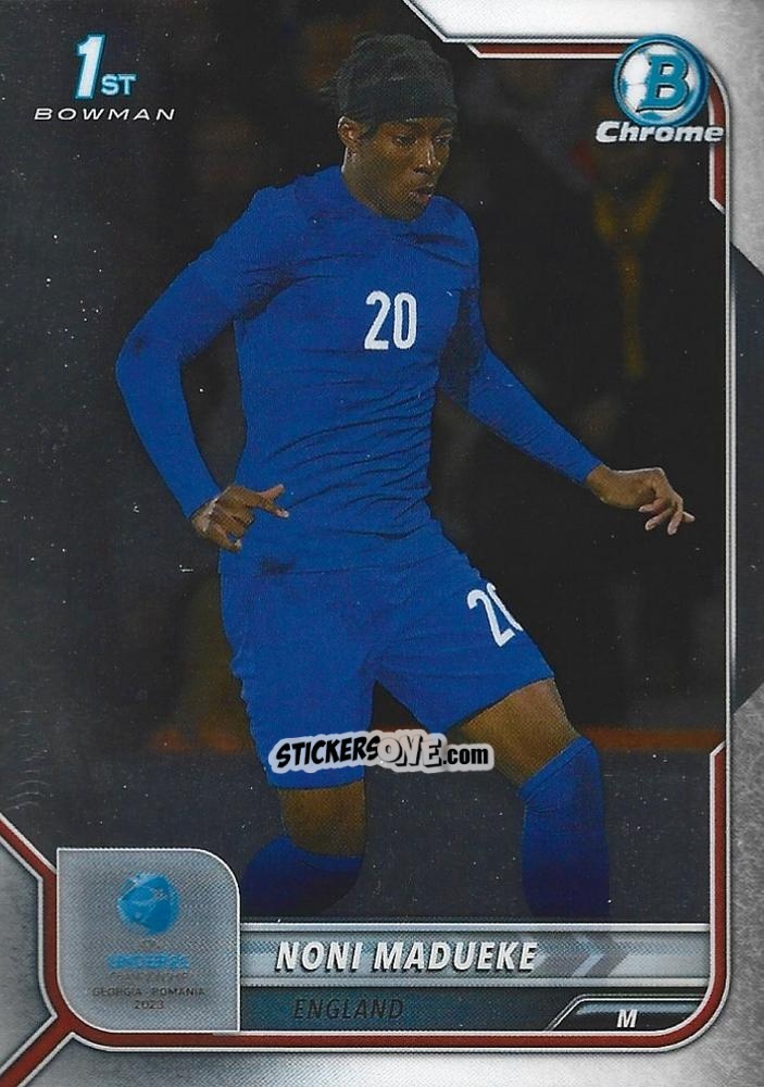 Cromo Noni Madueke - Bowman Chrome Road To Uefa U21 Euros 2022 n. 41 - Topps