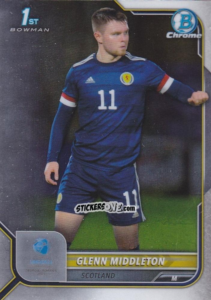 Figurina Glenn Middleton - Bowman Chrome Road To Uefa U21 Euros 2022 n. 43 - Topps
