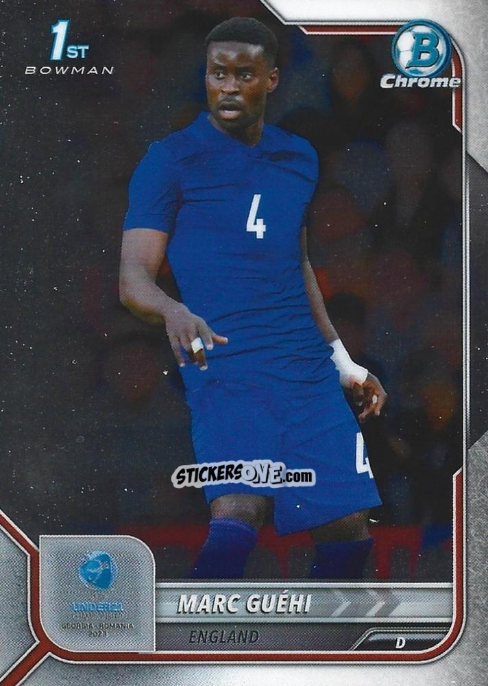 Figurina Marc Guehi - Bowman Chrome Road To Uefa U21 Euros 2022 n. 69 - Topps