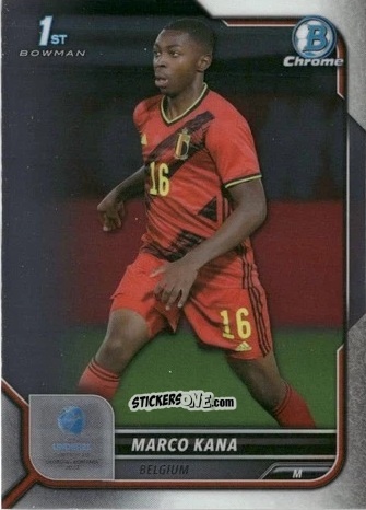 Cromo Marco Kana - Bowman Chrome Road To Uefa U21 Euros 2022 n. 83 - Topps