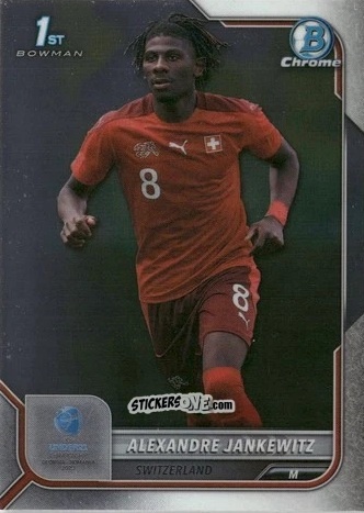Cromo Alexandre Jankewitz - Bowman Chrome Road To Uefa U21 Euros 2022 n. 87 - Topps