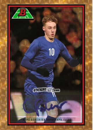 Sticker Cole Palmer - Bowman Chrome Road To Uefa U21 Euros 2022 n. CA-CP - Topps