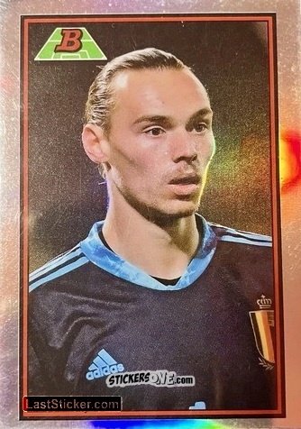 Sticker Maarten Vandervoordt - Bowman Chrome Road To Uefa U21 Euros 2022 n. 89B-12 - Topps