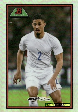 Figurina William Saliba - Bowman Chrome Road To Uefa U21 Euros 2022 n. 89B-19 - Topps