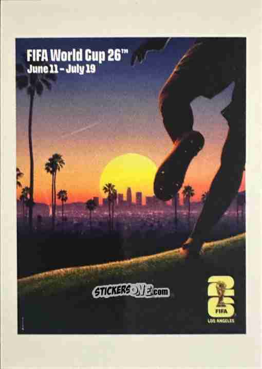 Figurina Los Angeles - Fifa 365 2026 n. 17 - Panini