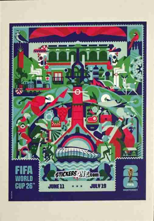 Figurina Monterrey - Fifa 365 2026 n. 20 - Panini