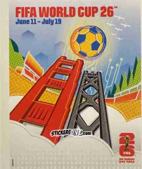 Figurina San Francisco Bay Arena - Fifa 365 2026 n. 23 - Panini
