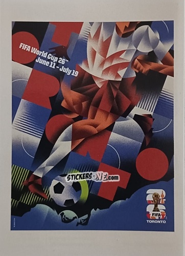 Figurina Toronto - Fifa 365 2026 n. 25 - Panini