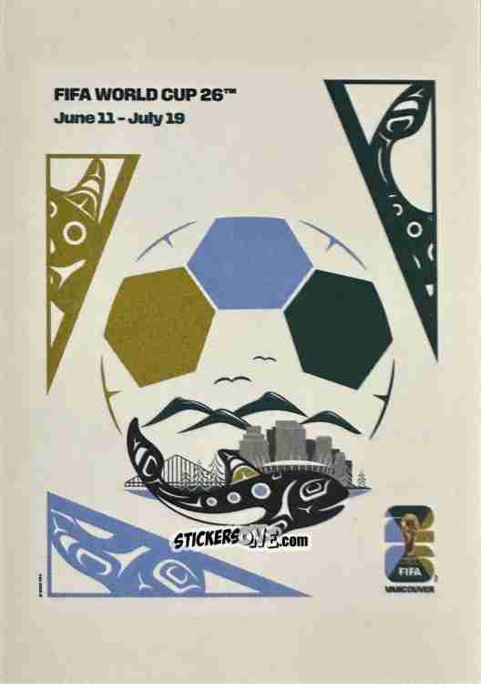 Figurina Vancouver - Fifa 365 2026 n. 26 - Panini